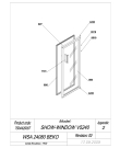 Схема №4 BEKO WSA 24080 (7504420007) с изображением Дверь для холодильной камеры Beko 4562540200